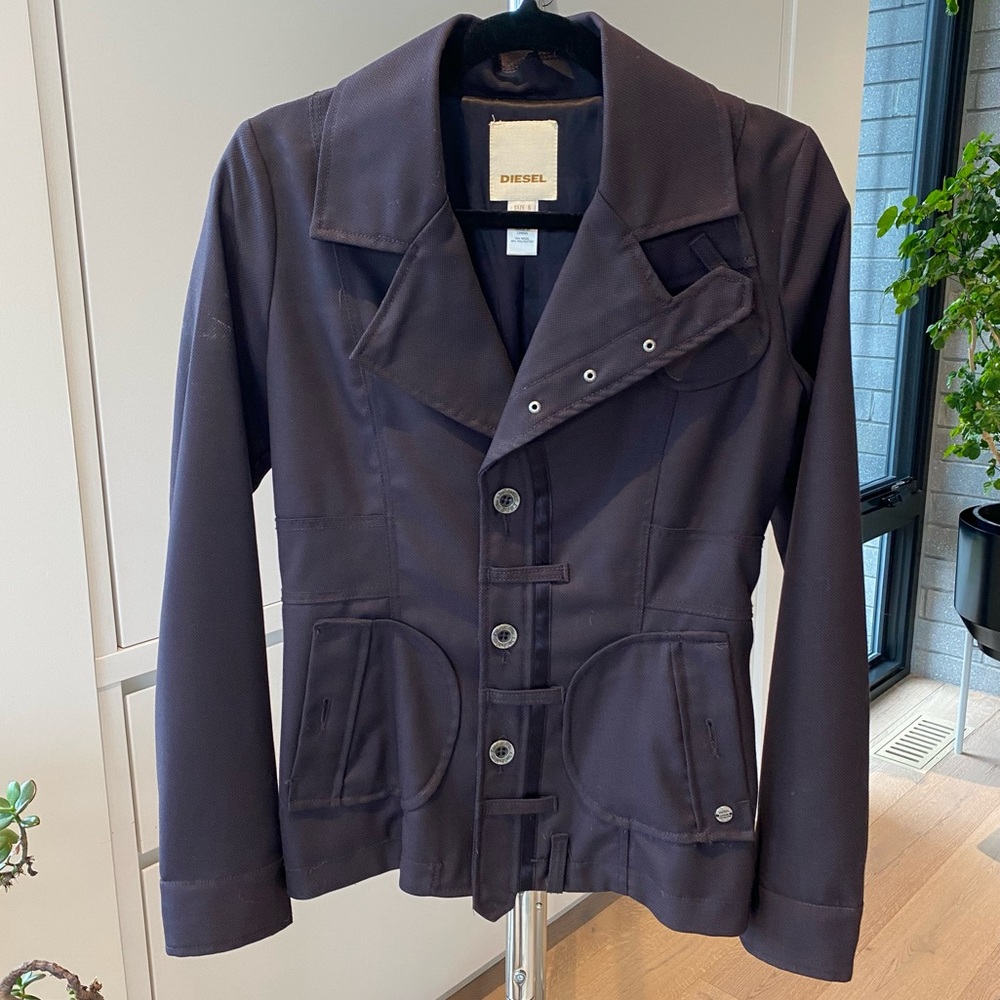 Diesel Plum Jacket - Picture 2 of 4